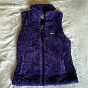Purple Patagonia Los Gatos vest size medium
